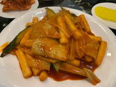 鱼饼炒年糕-桃园中华料理炸酱面(燕儿岛路店)