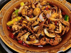 招牌香辣蟹-休记光头香辣蟹干锅店(衣冠庙店)