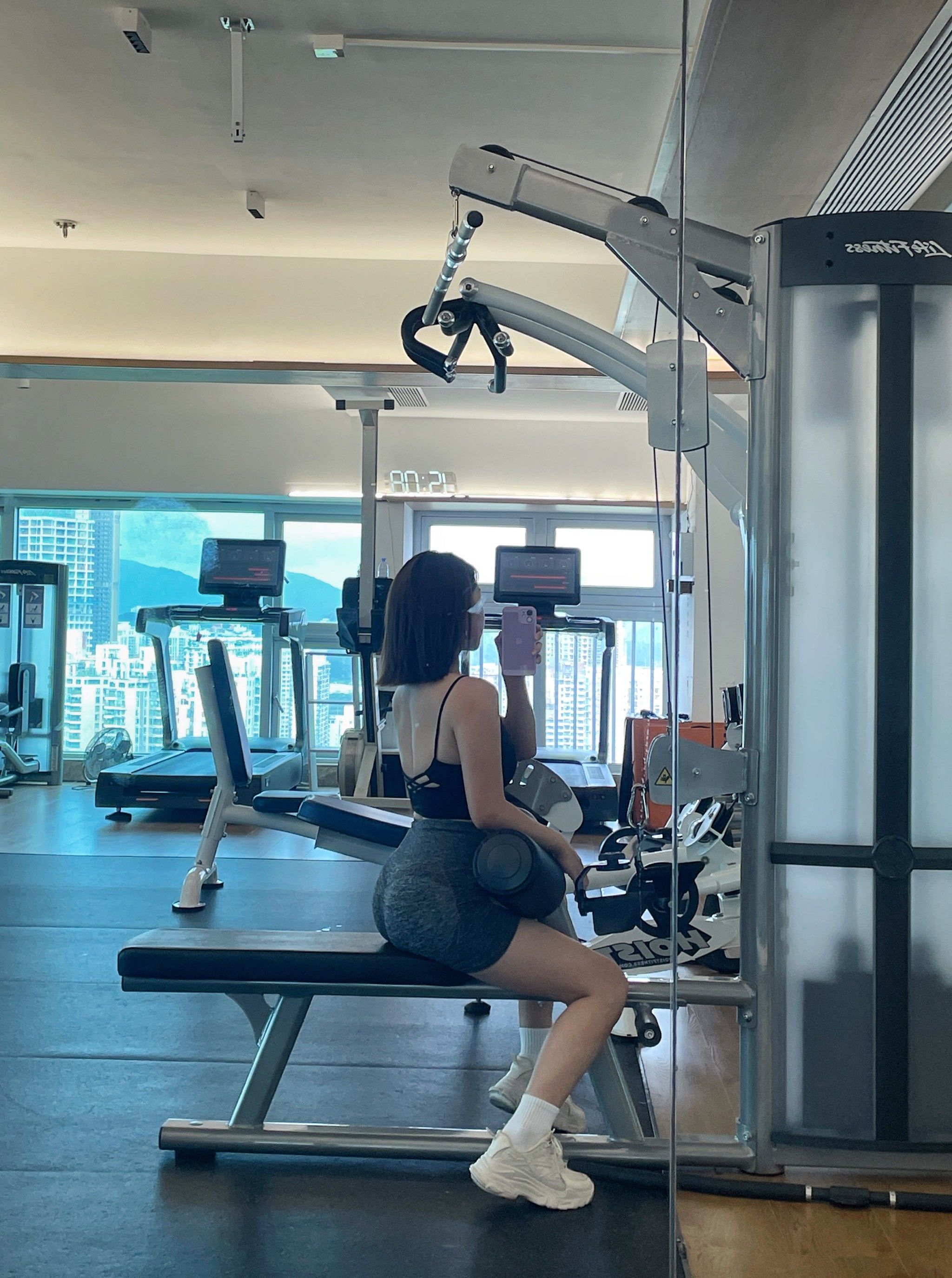 发现一位宝藏健身女教练