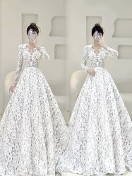 点击看大图 -曼青婚纱礼服馆