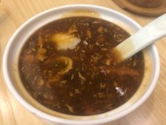 酸辣墨鱼蛋汤-船歌·鱼水饺青岛菜(国贸商城店)