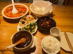 番茄鸡蛋面片汤-谷连天安心食堂(裕华万达店)