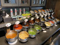 自助调料区-手选潮汕鲜活牛肉火锅(二七广场店)