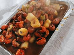 麻辣虾尾-路书奇炝锅绿豆面(万客隆店)