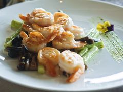 煎焗龙凤球配芦笋尖-三利音·浦之舟(滨江大道店)