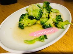 油淋西兰花-吕氏疙瘩汤·海鲜新鲁菜(凯德mall新都心店)
