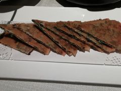 孜然韭菜薄饼-千百味红餐厅·江西菜(绿地双子塔店)