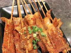 炭烤五花肉-嘎嘎鸭脑壳(蜀汉路店)
