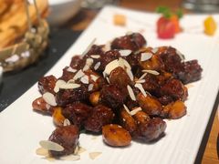 黑蒜子牛肉粒-陆壹捌餐厅(五大道店)