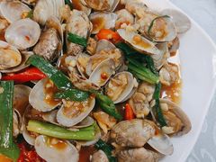 姜葱炒花甲-皓景海鲜·地标美食(双月湾店)