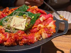 辣酱八爪鱼肥牛-TAIFORKS 大福食堂·山葵烤肉料理·拌饭(宝安店)