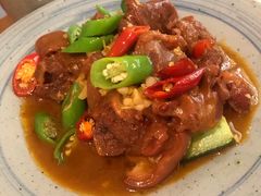 辣炒秘制滷猪蹄-静一餐厅·湖北菜(前门店)