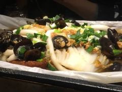 烤海鲈鱼-葡萄集|滋味新疆菜·精酿酒馆(瑞豪酒店)