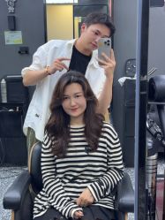 -藤野造型专业烫染接发