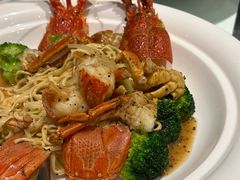 蒜蓉蒸波士顿龙虾-万龙洲海鲜(亚运村店)
