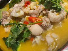 金汤酸辣田鸡-路边摊小炉子烧烤