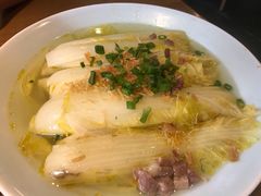 风味干贝蒸娃娃菜-杭百味·大众精选杭帮菜(西湖音乐喷泉店)
