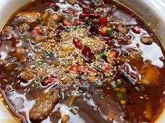 水煮肉片-肥仔文澳门猪骨煲(南京西路店)