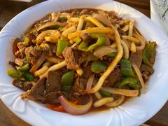 爆炒牛犊肉-清真·伊清阁餐厅