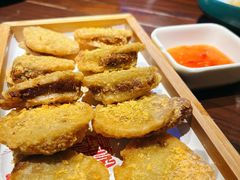 西湖煎酿藕饼-韵秋荷(宝山龙湖天街店)
