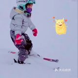滑雪的宝贝太帅气了