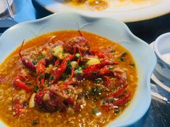 蒜蓉小龙虾-冰冰龙虾·江湖菜·花园江景餐厅