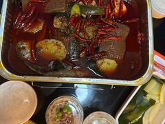 -探鱼·鲜青椒爽麻烤鱼(中天广场店)