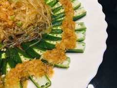蒜蓉蒸秋葵-茶叁酒肆·楚味江湖(菱角湖店)