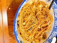 现炒鳝背面-孙盛兴奥灶面馆·蟹黄面·三虾面(山塘街总店)