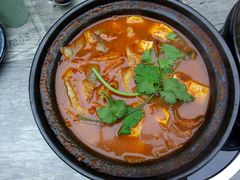 泡菜年糕五花肉汤锅-长勺子东南亚(街道口店)