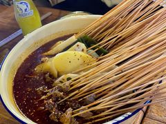 -拈签一笑黄牛肉辣卤串串