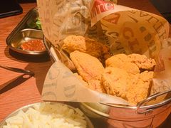 芝士味炸鸡-春熙台韩国料理·章鱼肥牛(西丽店)