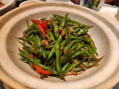 沙茶肉糟啫云南扁豆-小炳胜(卓悦中心店)