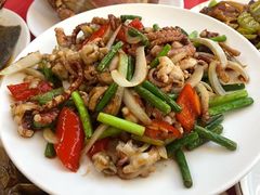 酱爆八爪鱼-张会海鲜饭店(东戴河店)