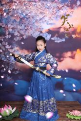 点击看大图 -后宫·古装汉服京剧儿童亲子全家福摄影