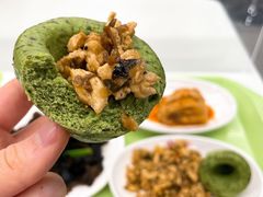 窝头外婆菜炒鸡蛋-北大家园食堂