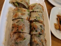 葱饼卷牛肉-台北楚楚园馅饼粥(虹桥南丰城店)