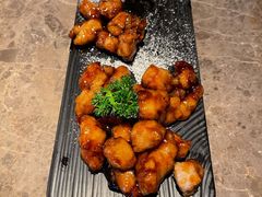 雪花糖醋里脊-绿茶餐厅(崇文门新世界店)