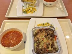 黑椒牛柳焗饭-同济大学-北苑食堂