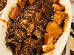 红烧豆腐烩小黄鱼-玲珑餐厅(陕西南路店)