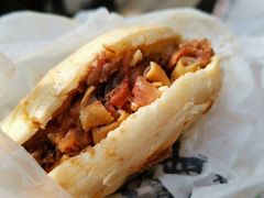 蛋菜夹馍-老马家马蓉蛋菜夹馍·腊牛肉夹馍(回民街店)