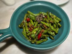 黑松露四季豆-蜜桃花开·中西融合菜E&W(南长街店)