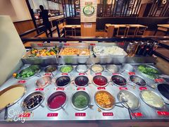 自助调料区-彤德莱牛肉火锅(双港店)