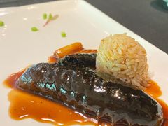 葱烧海参配乌米菌-鲁采LU STYLE(新天地店)
