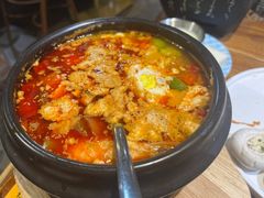 嫩豆腐汤-原始泥炉烤肉(总店)