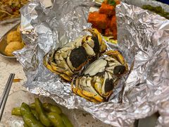 盐焗大闸蟹-白仁仔· 活烤海鲜 宵夜(豫园店)