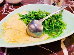 鸡汁腐皮香蒿-新白鹿餐厅(爱琴海购物中心店)