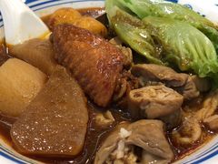 一碗全拼车仔面-敏华冰厅(平安金融中心店)