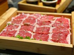 现切鲜羊上脑-老墙根涮肉·铜锅·烧烤(欢乐谷·王四营店)