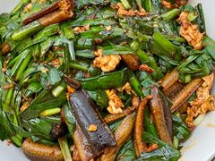 农家红炒长鱼炒面-三百碗宝应长鱼面(板仓街店)